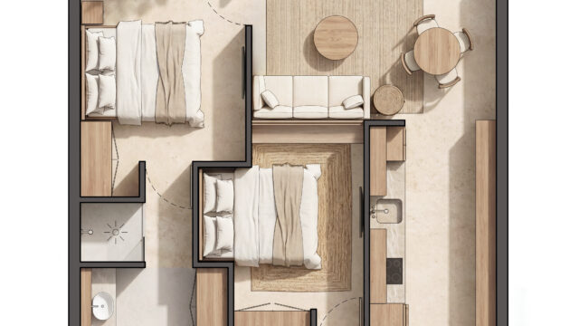 Plan Appartement E