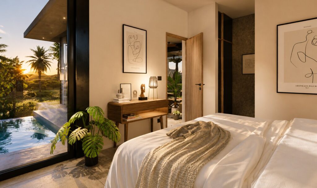 Villa 1ch – 4 chambre