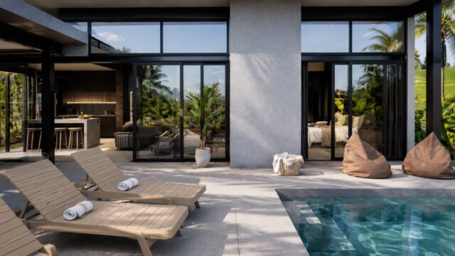 Villa 2ch – 5 piscine