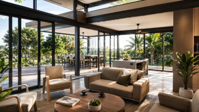 Villa 4ch – 1 salon